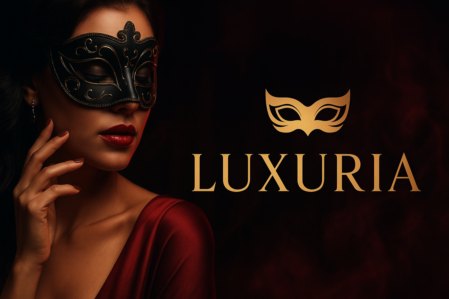 Luxuria Club - Site web haut de gamme créé par Créatif-Web